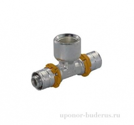 Uponor S-Press тройник с внутренней резьбой 16-Rp1/2“ВР-16  Артикул 1014931