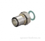 Uponor S-Press штуцер с накидной гайкой 40-G1 1/2“НГ