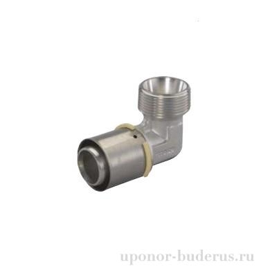 Uponor S-Press угольник с наружной резьбой 40-R1 1/4“НР Артикул 1046909