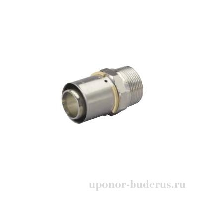 Uponor S-Press штуцер с наружной резьбой 50-R1 1/2“НР Артикул 1046905