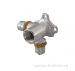 Uponor Smart Aqua S-Press водорозетка проходная 16-Rp1/2“BP