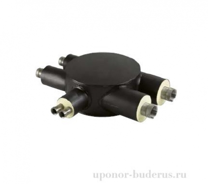 Uponor Ecoflex тройник теплоизолированный правый Twin G4/250-G3/200-2XG2/200  Артикул 1084589