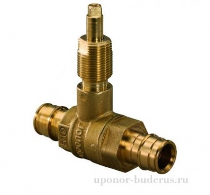 Uponor Q&E скрытый кран латунь 32x32 Артикул 1038422