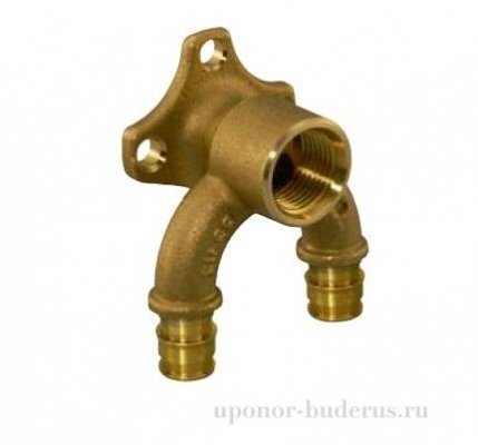 UPONOR Q&E водорозетка U-профиль латунь 16x1/2"ВРx16 Артикул 1059820