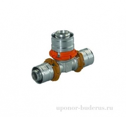 Uponor S-Press тройник 32x25x32 Артикул 1015068