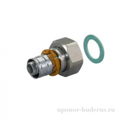 Uponor S-Press штуцер с накидной гайкой 20x3/4"SN Артикул 1015286	